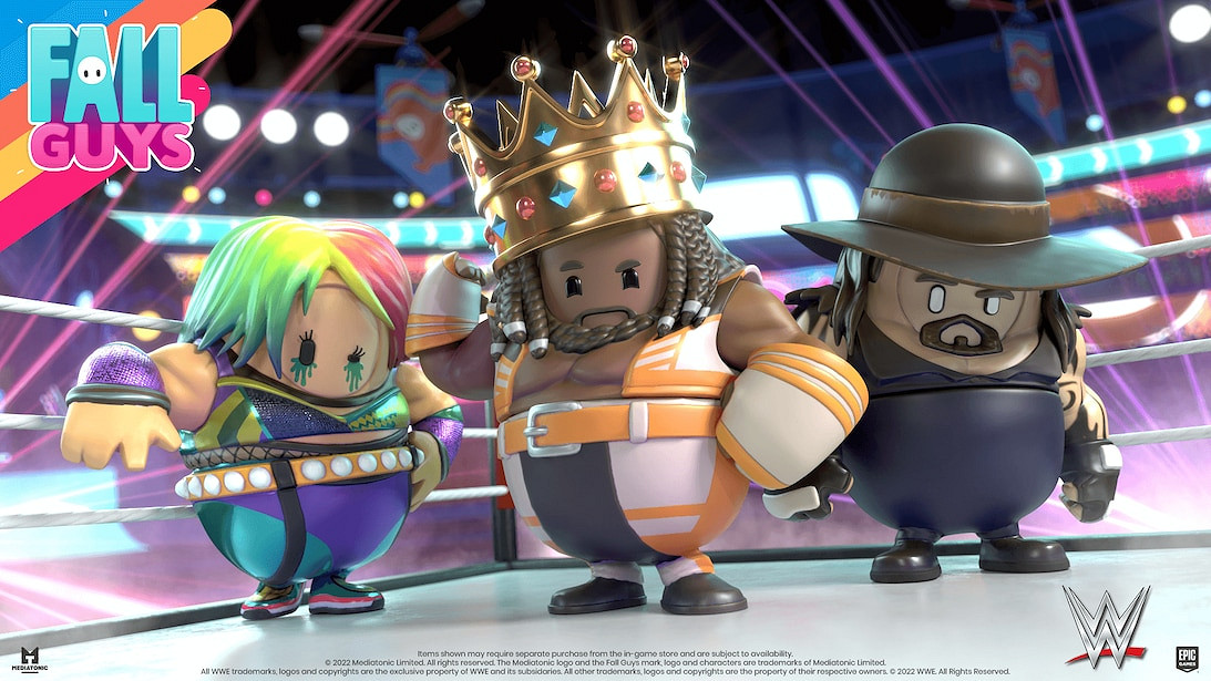 《糖豆人》宣布連動WWE推出3款皮膚 7月28日上線