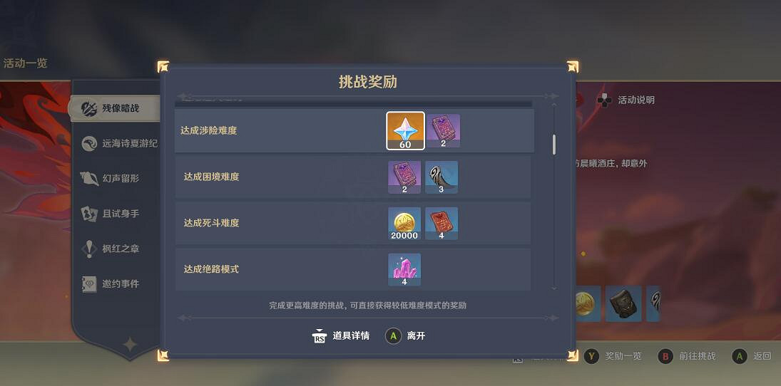 《原神》殘像暗戰多少原石?2.8猛攻式審判獎勵介紹 《原神》殘像暗戰多少原石?2.8猛攻式審判獎勵介紹