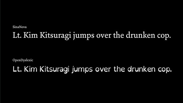 《極樂迪斯科》推出閱讀障礙患者友好字體 《極樂迪斯科》推出閱讀障礙患者友好字體