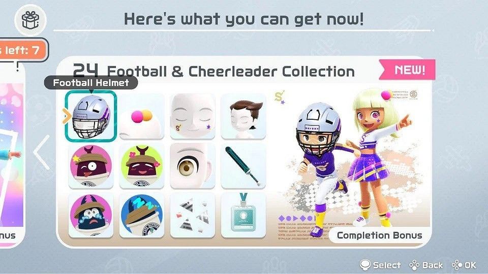 《任天堂Switch運動》更新內含13套角色服裝