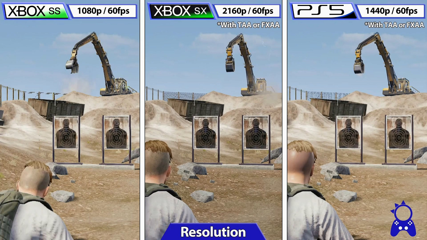 PUBG次世代主機增強畫質對比：PS5加載慢、XSS紋理差