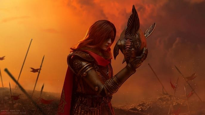 一毛一樣?俄妹COS《艾爾登法環》女武神:迎戰碎星! 一毛一樣?俄妹COS《艾爾登法環》女武神:迎戰碎星!