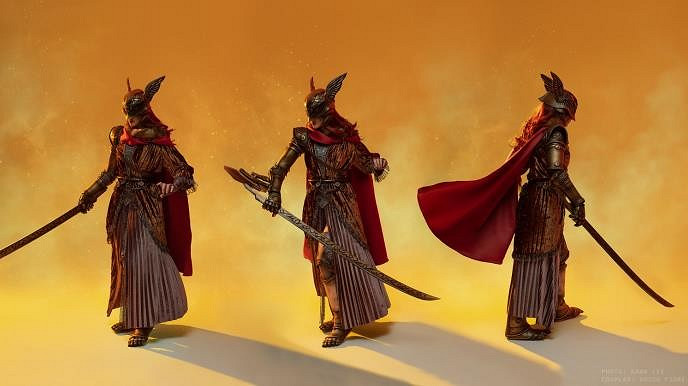 一毛一樣?俄妹COS《艾爾登法環》女武神:迎戰碎星! 一毛一樣?俄妹COS《艾爾登法環》女武神:迎戰碎星!