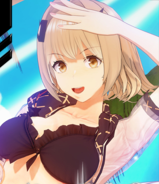 《戀活Sunshine》人物卡金發泳裝美少女分享 金發泳裝美少女怎麽捏？