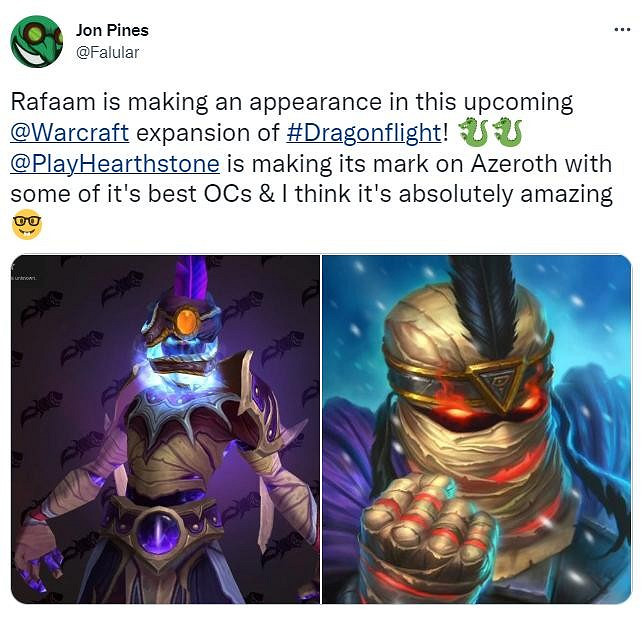 我將連動我自己？“巨龍時代”資料片或引入爐石角色