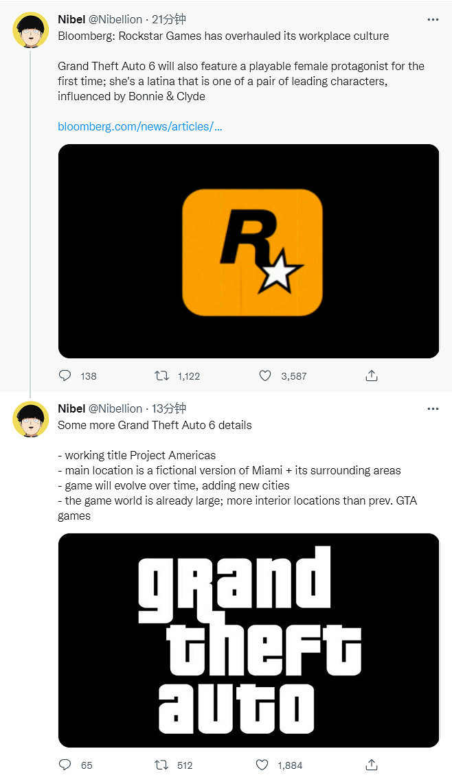 終於有消息了！《GTA6》細節泄露：將加入女性主角