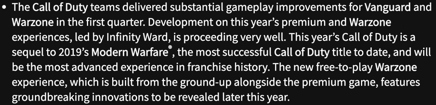 《決勝時刻:現代戰域2》從零打造 將有突破性創新 《決勝時刻:現代戰域2》從零打造 將有突破性創新