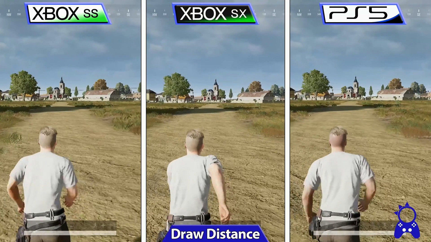 PUBG次世代主機增強畫質對比：PS5加載慢、XSS紋理差