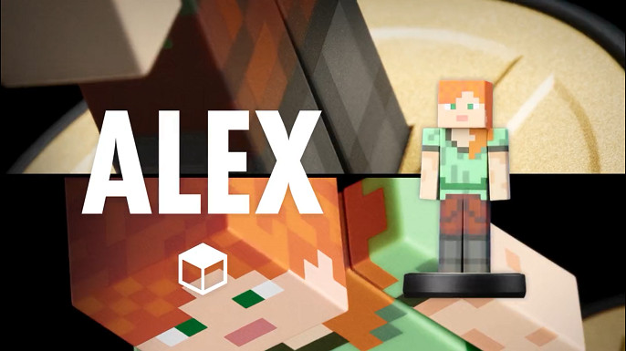 史蒂夫、艾莉克斯amiibo公布 將於9月9日發售