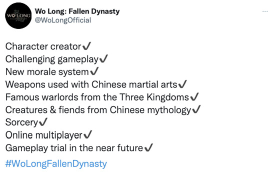 《臥龍：蒼天隕落》近期將公布實機：捏臉、挑戰玩法等