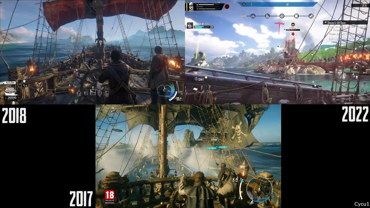 《怒海戰記》近五年變化對比影片 畫面和玩法越來越棒 《怒海戰記》近五年變化對比影片 畫面和玩法越來越棒