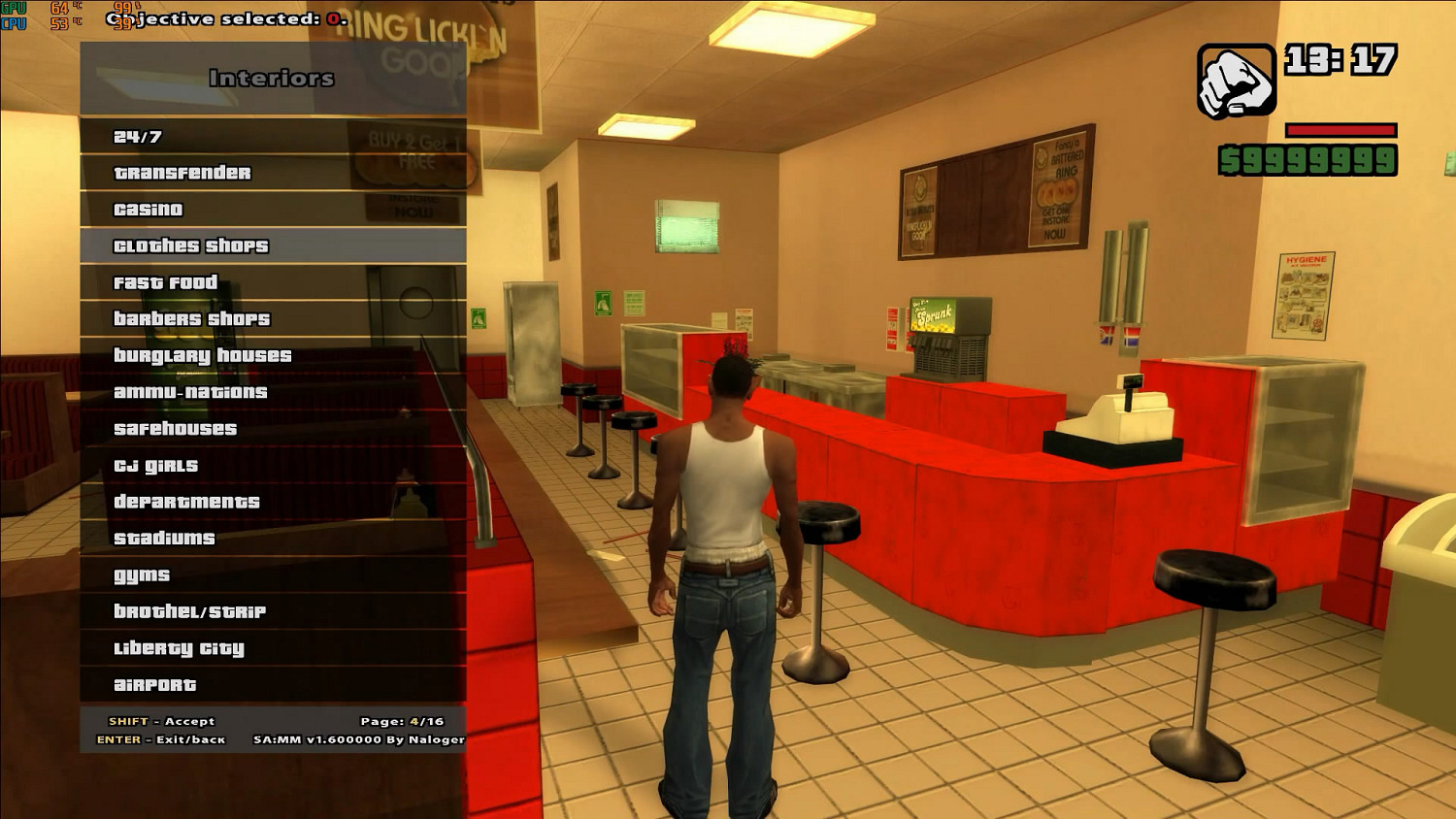 《GTA:聖安地列斯》任務製作器MOD V1.6版本發布! 《GTA:聖安地列斯》任務製作器MOD V1.6版本發布!