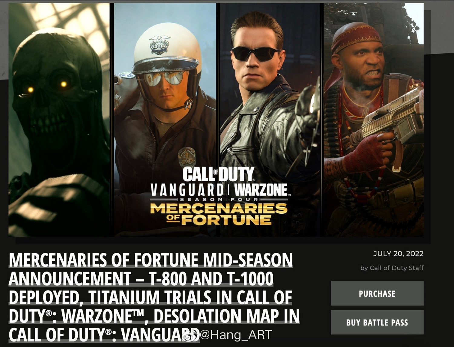 決勝時刻新皮膚涉嫌抄襲 作者發聲尋求說法