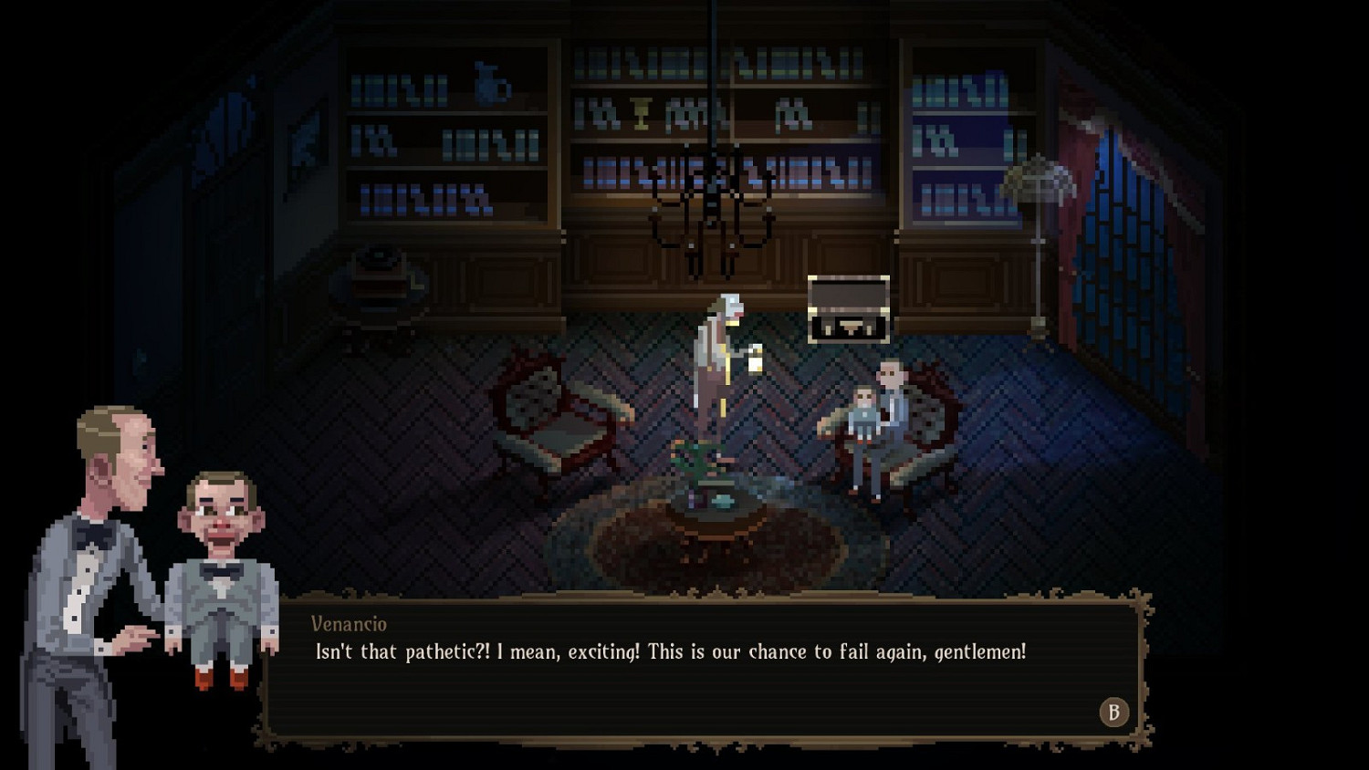 像素風冒險遊戲《弗拉德馬戲團》跳票至2023年第一季度