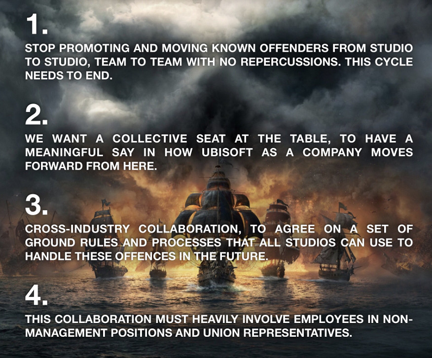 育碧被曝官方忽視員工訴求：持續流失有價值的員工！