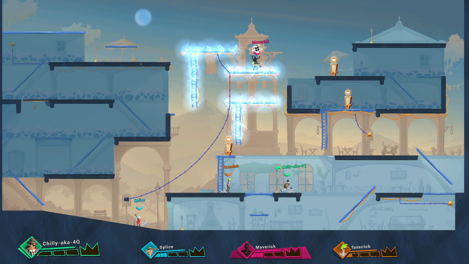 2D跑酷對戰新作《抓住我》登陸Steam前先體驗！