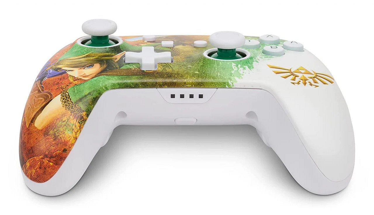 PowerA發布《塞爾達傳說》林克水彩主題Switch手把