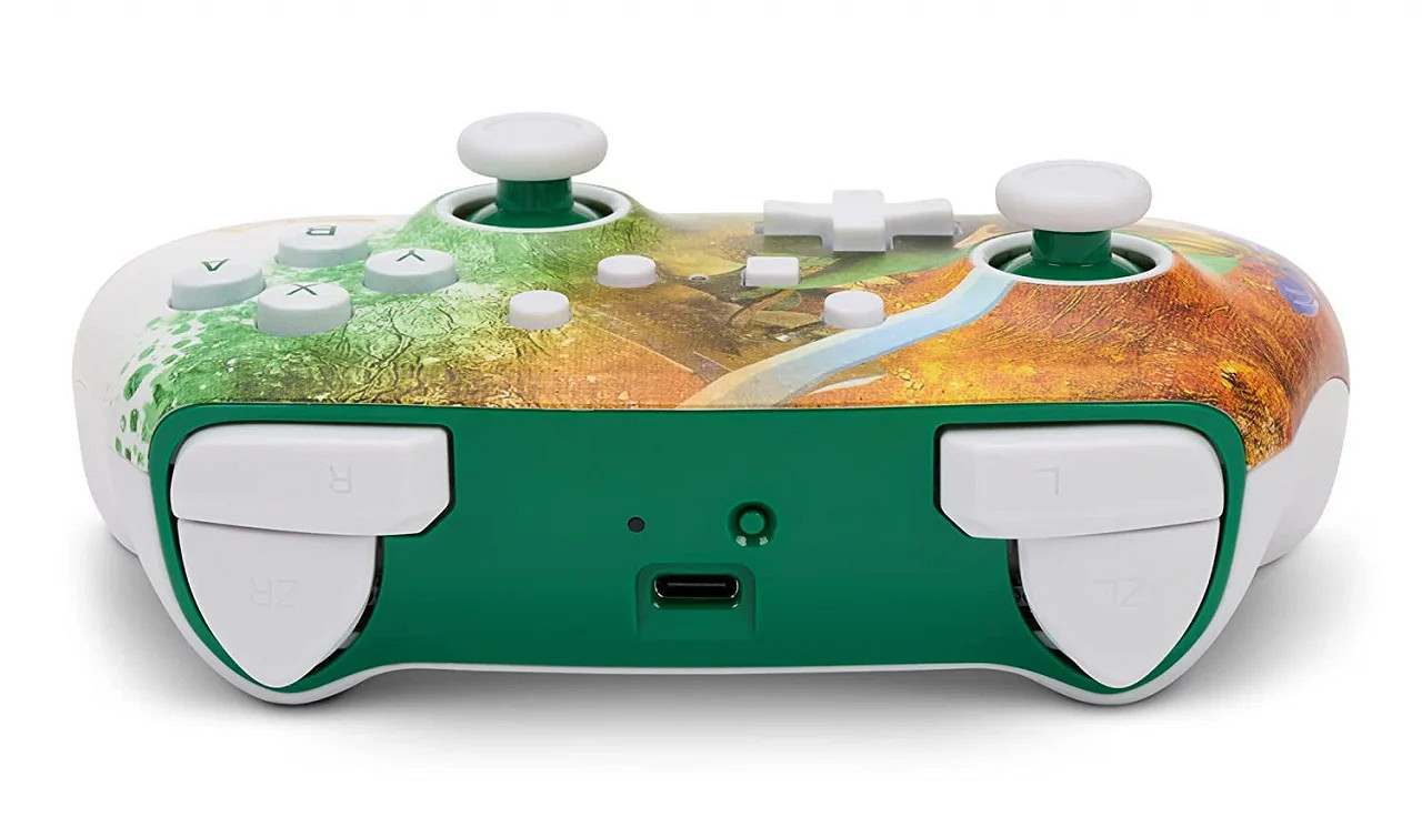 PowerA發布《塞爾達傳說》林克水彩主題Switch手把