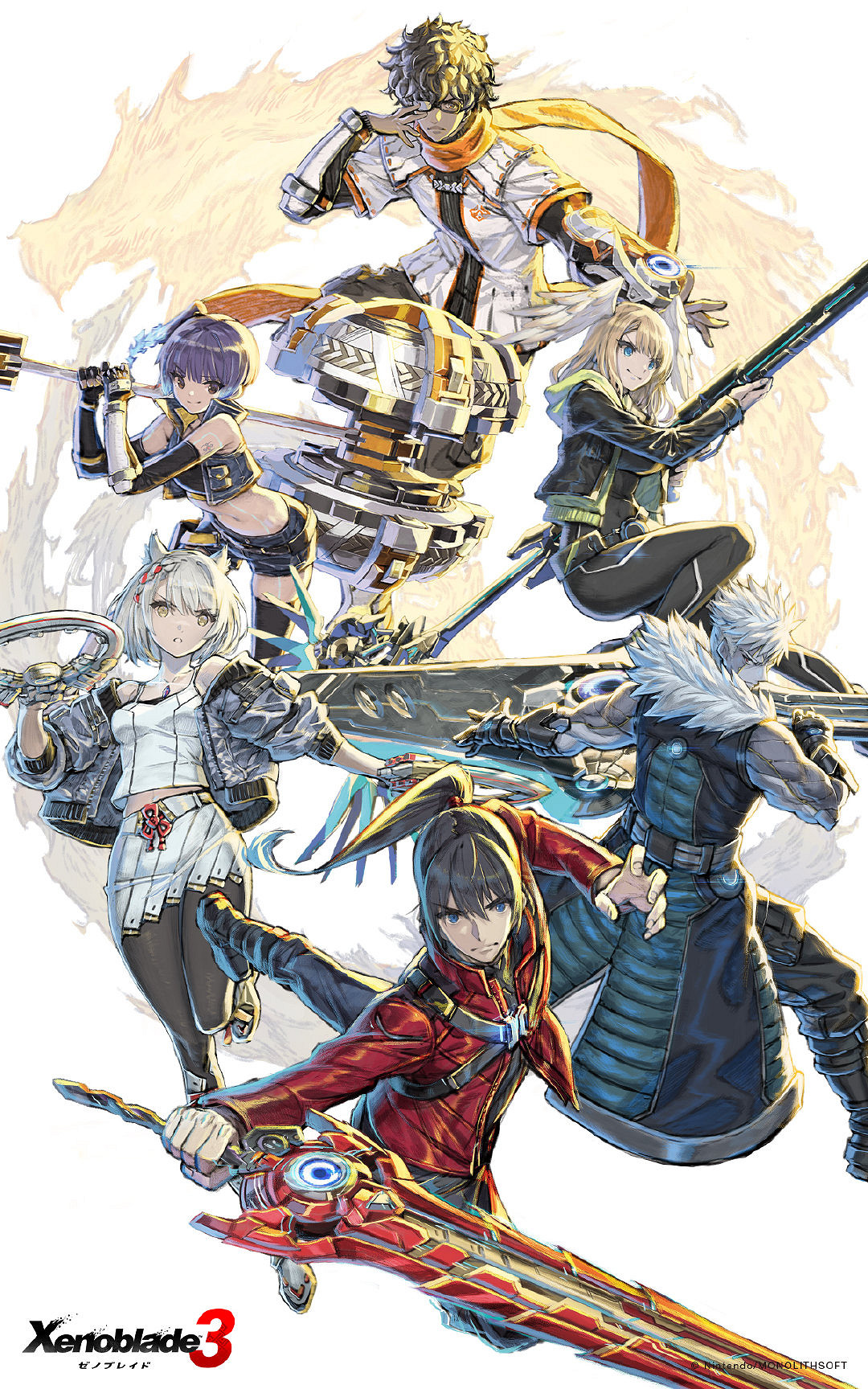 《異度神劍3》官方壁紙發布!登任天堂日服官網免費領