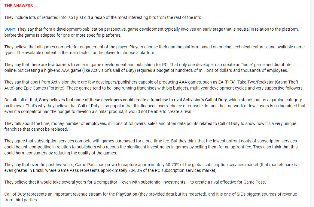 索尼談微軟收購動視暴雪:我們做不出COD那樣的遊戲 索尼談微軟收購動視暴雪:我們做不出COD那樣的遊戲