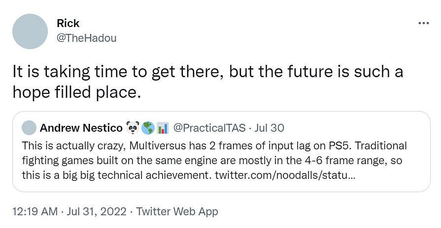 華納《多元宇宙大亂鬥》技術力驚人 輸入延遲低至2幀!