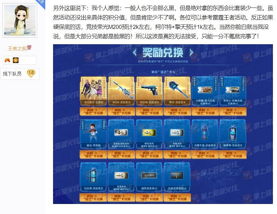 被批吃相難看！《穿越火線》新活動被玩家罵上熱搜！