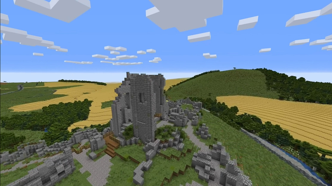 微軟與歷史建築保護組織合作在《MC》中再現古城！