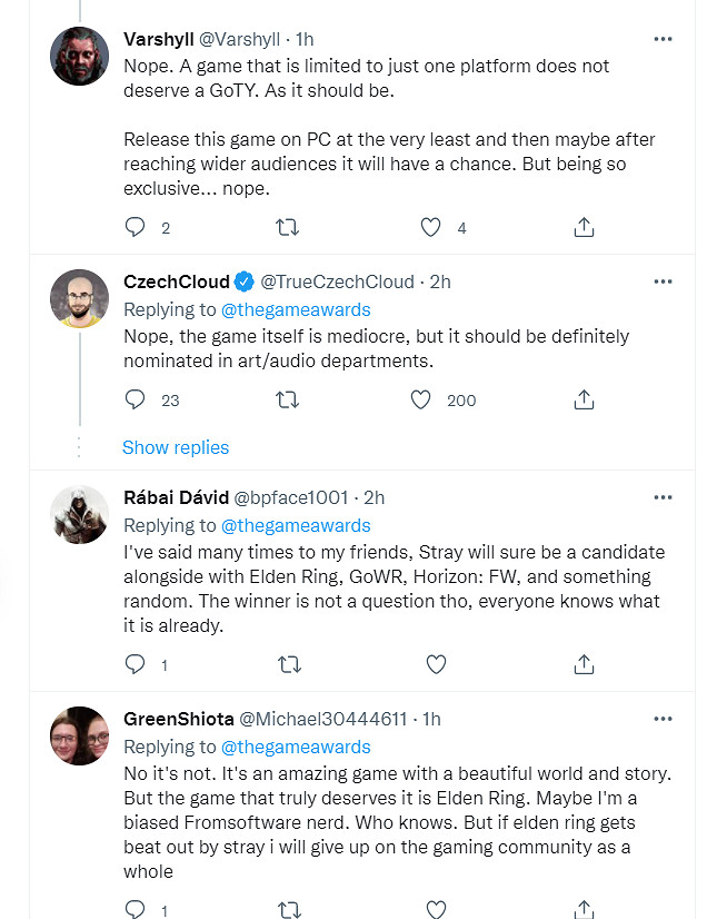 調皮搗蛋貓咪大隊!TGA:是否把《流浪》列入年度候選 調皮搗蛋貓咪大隊!TGA:是否把《流浪》列入年度候選