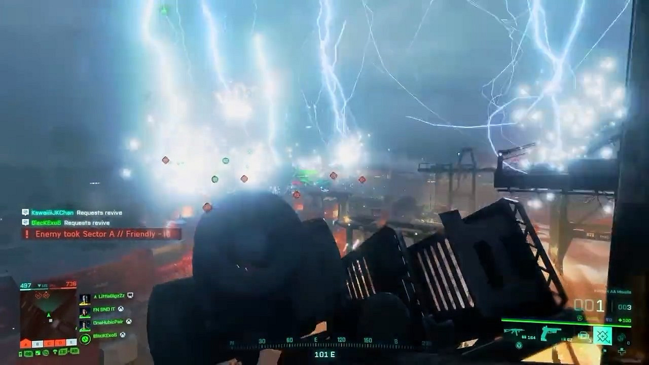 Bug還是彩蛋?《戰地風雲2042》出現超震撼閃電風暴 Bug還是彩蛋?《戰地風雲2042》出現超震撼閃電風暴