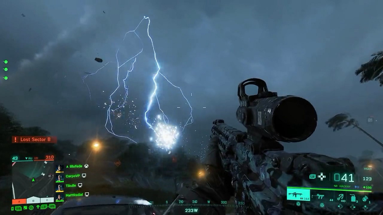 Bug還是彩蛋?《戰地風雲2042》出現超震撼閃電風暴 Bug還是彩蛋?《戰地風雲2042》出現超震撼閃電風暴