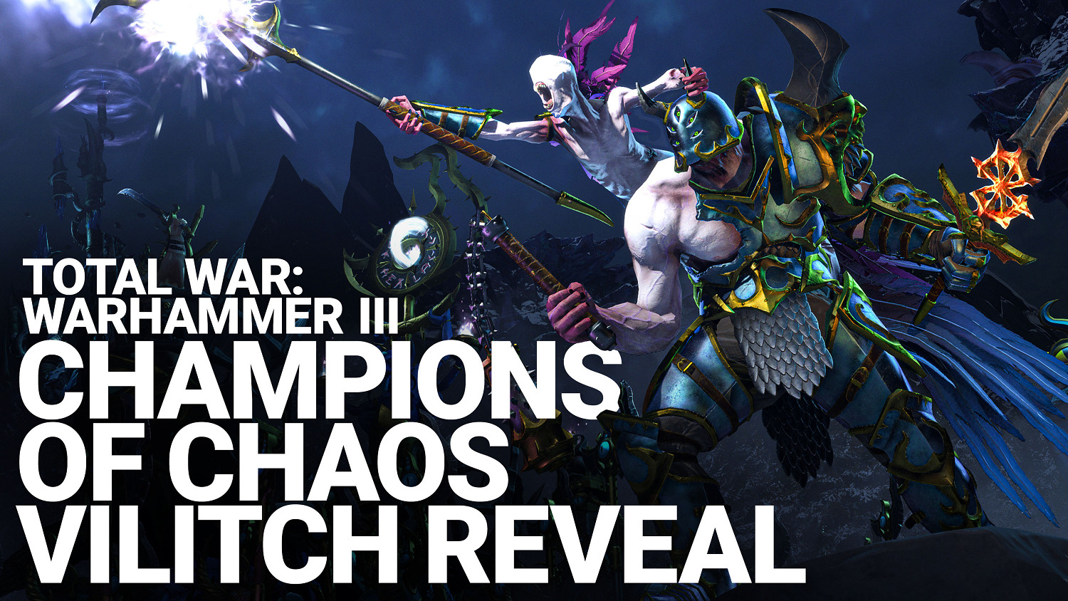 《全面戰爭:戰鎚3》新傳奇領主『詛咒靈』維裡奇展示 《全面戰爭:戰鎚3》新傳奇領主『詛咒靈』維裡奇展示