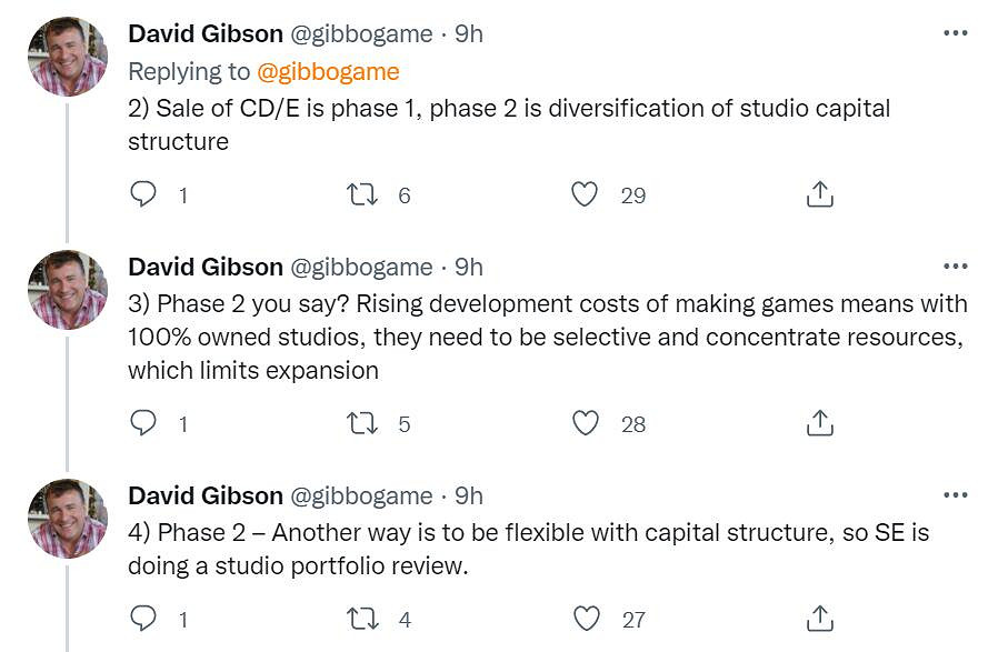 出售《古墓奇兵》只是第一步?SE將來有可能進一步調整結構 出售《古墓奇兵》只是第一步?SE將來有可能進一步調整結構