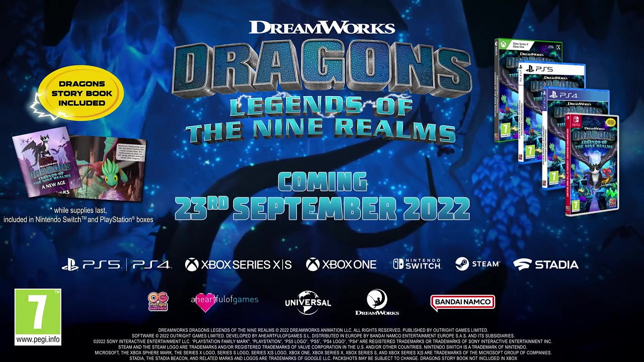 《馴龍高手:九界龍族傳說》全新實機展示 9月23日發售 《馴龍高手:九界龍族傳說》全新實機展示 9月23日發售