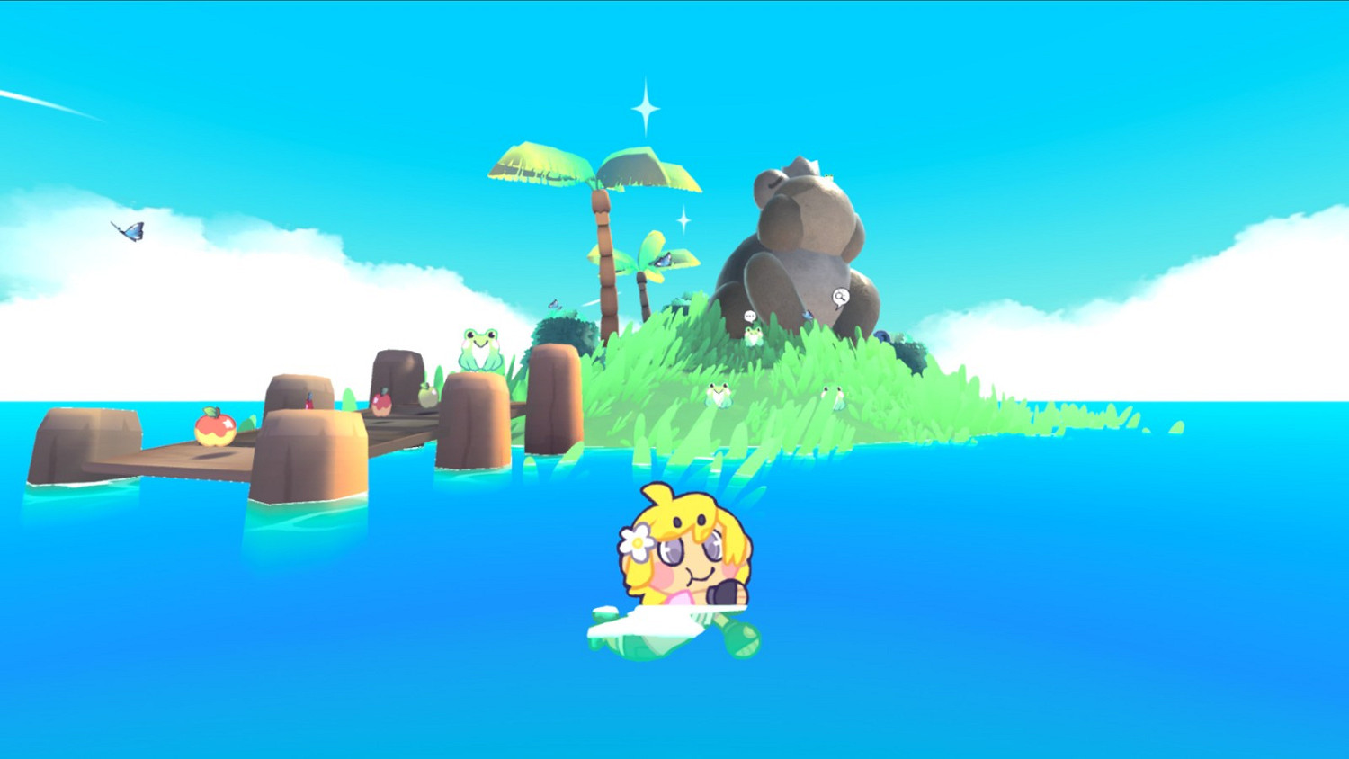 可愛3D紙片動作遊戲《妮可來了！》9月移植Switch