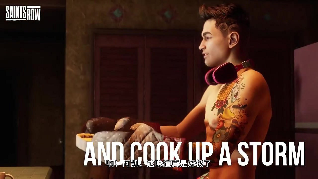 《黑街聖徒:重啟版》廚師凱文預告 廚房中的傳奇罪犯 《黑街聖徒:重啟版》廚師凱文預告 廚房中的傳奇罪犯