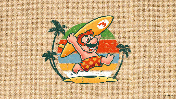 清涼一夏 任天堂免費提供2022夏季特別壁紙