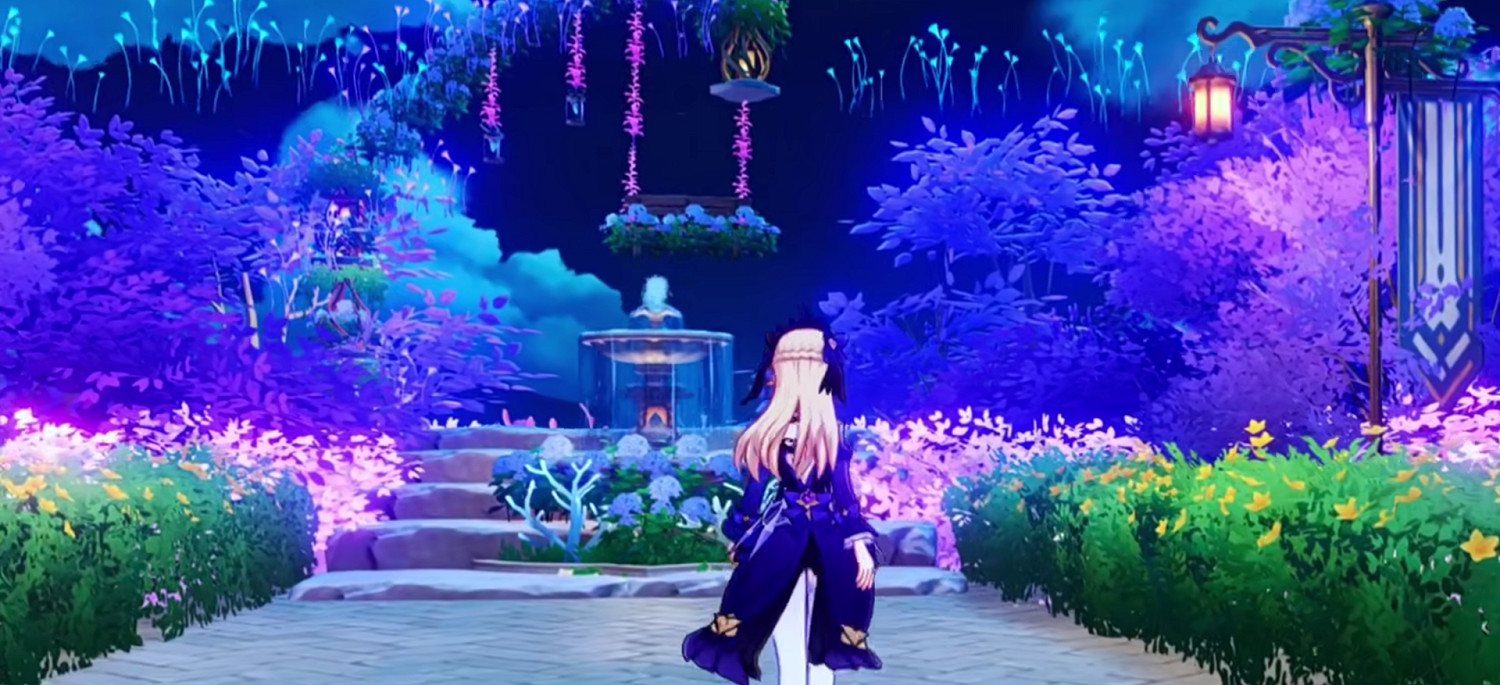 原神玩家咋過七夕？化身基建狂魔打造觀賞級鞦韆花海