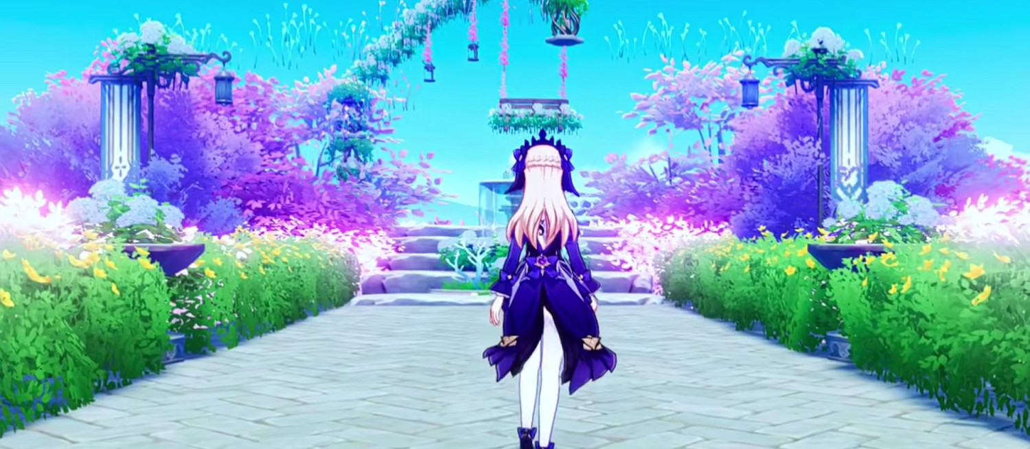 原神玩家咋過七夕？化身基建狂魔打造觀賞級鞦韆花海