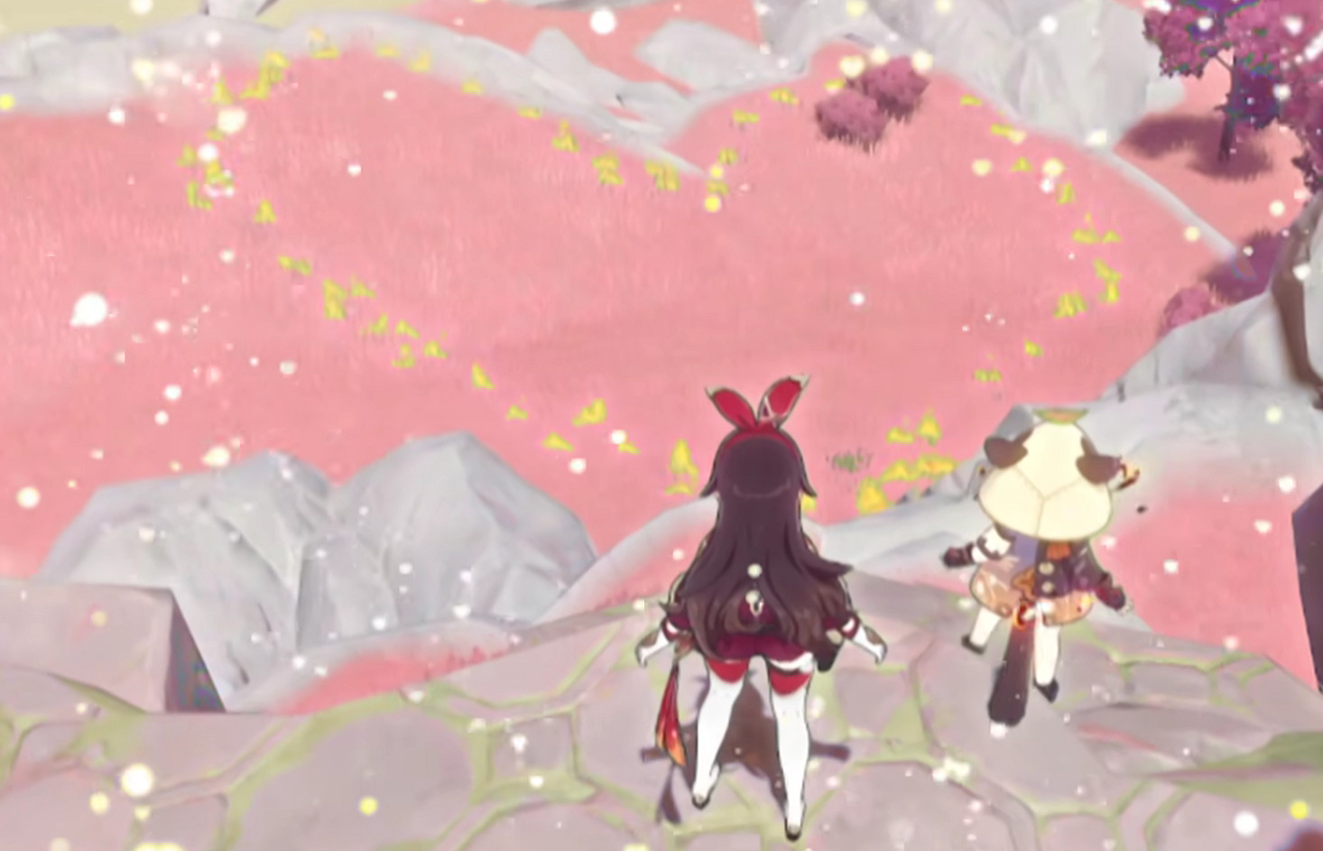 原神玩家咋過七夕？化身基建狂魔打造觀賞級鞦韆花海