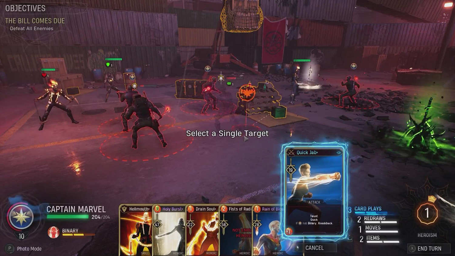 強力英雄登場！《漫威暗夜之子》驚奇隊長試玩展示