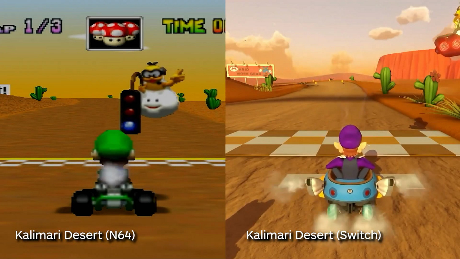 《馬裡奧賽車8DX》第二彈DLC賽道與原版對比影像賞! 《馬裡奧賽車8DX》第二彈DLC賽道與原版對比影像賞!