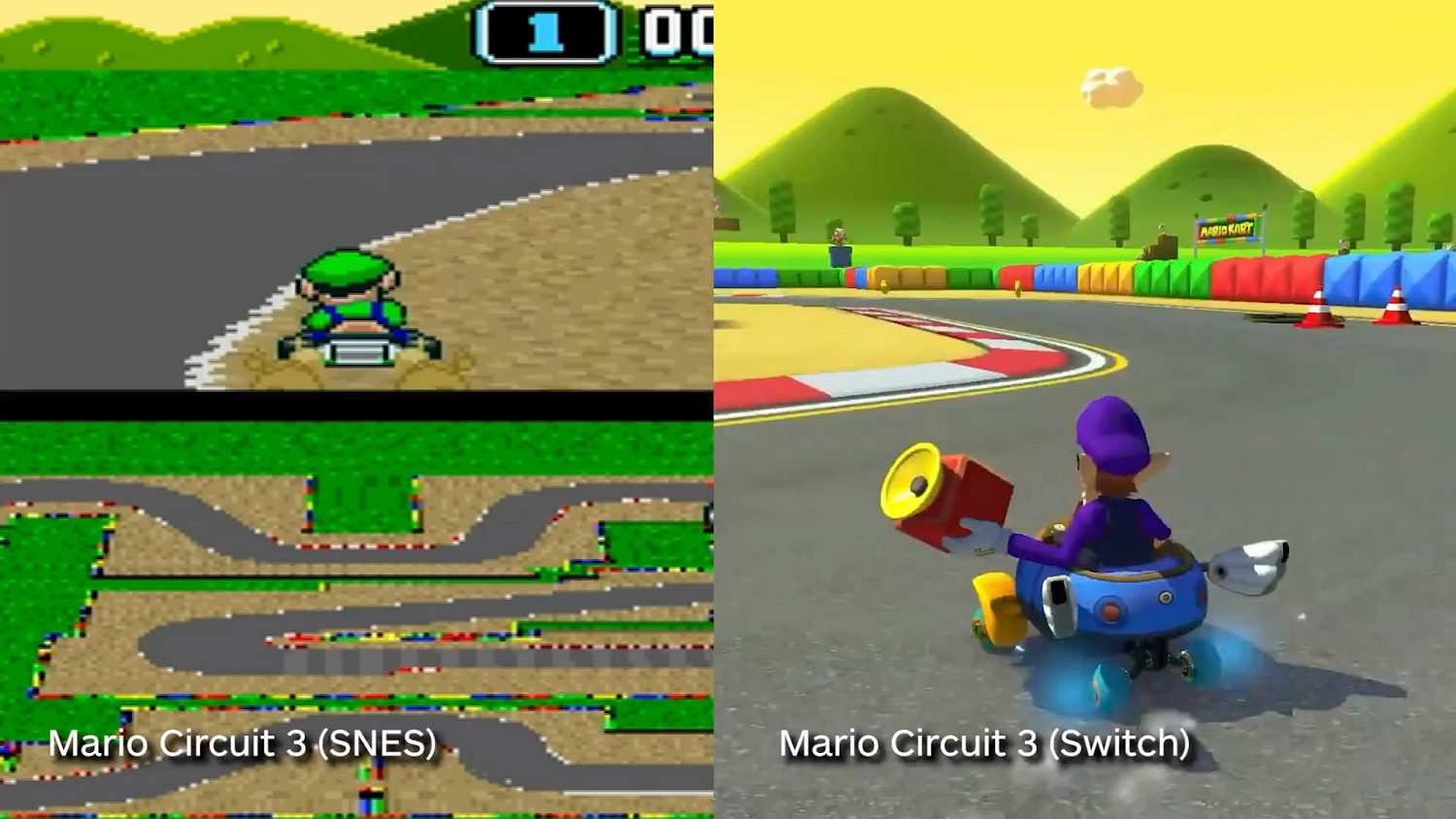 《馬裡奧賽車8DX》第二彈DLC賽道與原版對比影像賞! 《馬裡奧賽車8DX》第二彈DLC賽道與原版對比影像賞!