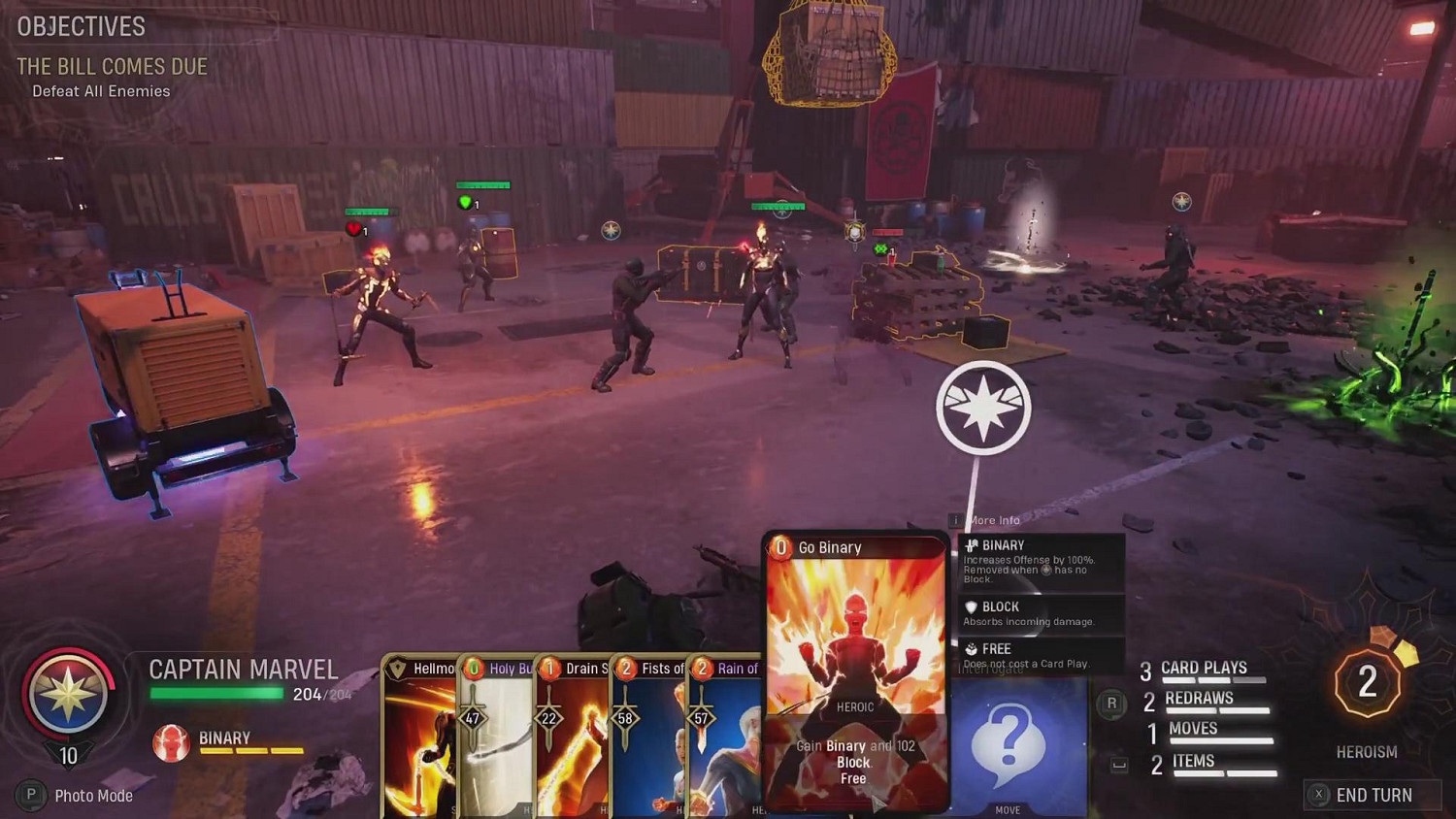 強力英雄登場！《漫威暗夜之子》驚奇隊長試玩展示