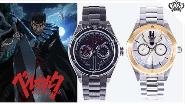《烙印勇士》主題全新腕表 格斯與格裡菲斯黑白色調 《烙印勇士》主題全新腕表 格斯與格裡菲斯黑白色調