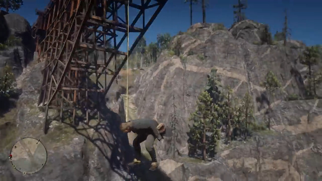 畫面太搞笑!《大鏢客2》中用嘔吐動作能免受跌落傷害 畫面太搞笑!《大鏢客2》中用嘔吐動作能免受跌落傷害