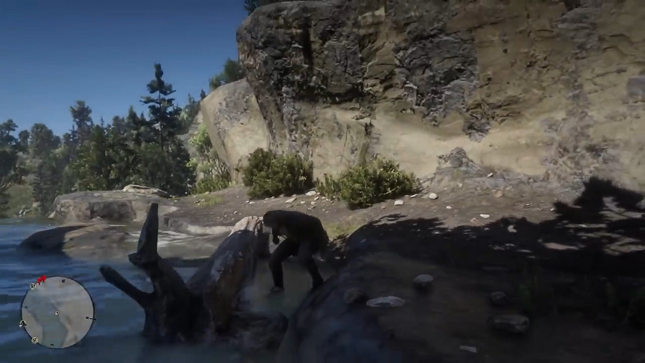 畫面太搞笑!《大鏢客2》中用嘔吐動作能免受跌落傷害 畫面太搞笑!《大鏢客2》中用嘔吐動作能免受跌落傷害