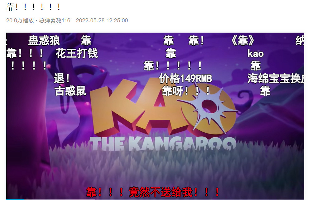 幹翻沈騰的袋鼠,到了遊戲裡表現如何? 幹翻沈騰的袋鼠,到了遊戲裡表現如何?