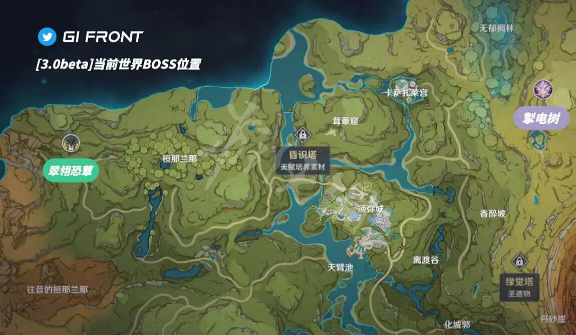 《原神》緣覺塔在哪?緣覺塔位置介紹 《原神》緣覺塔在哪?緣覺塔位置介紹