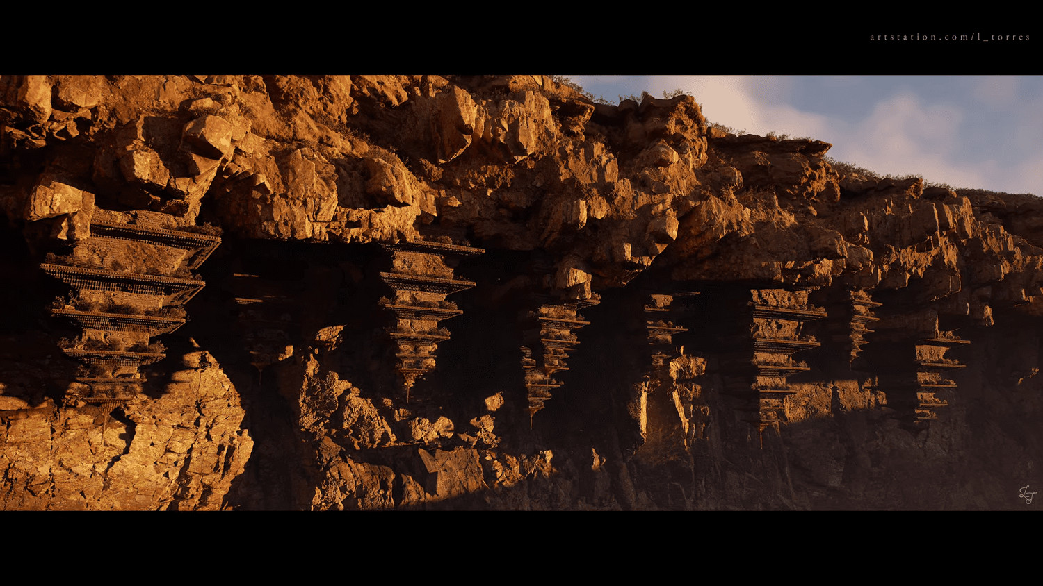 《降世神通》粉絲虛幻5自製 還原動畫西氣和寺場景