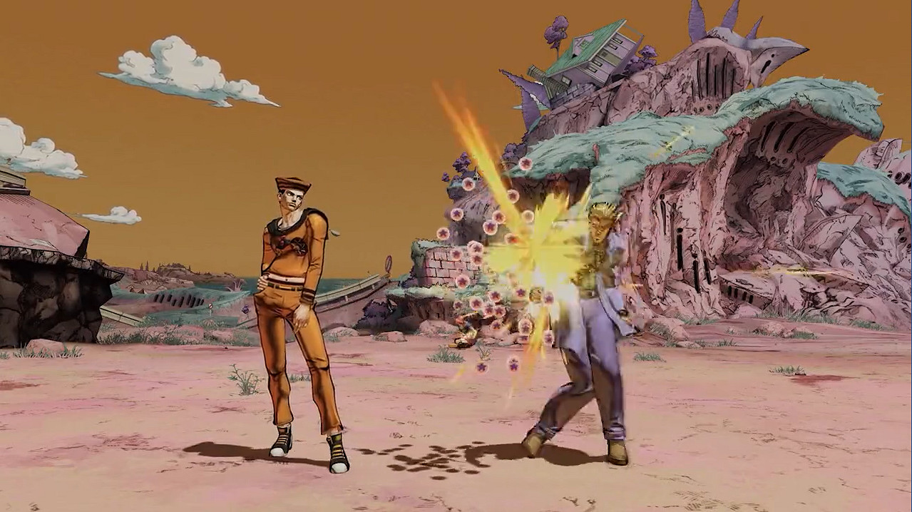 《JOJO的奇妙冒險：群星之戰重製版》“東方定助”PV